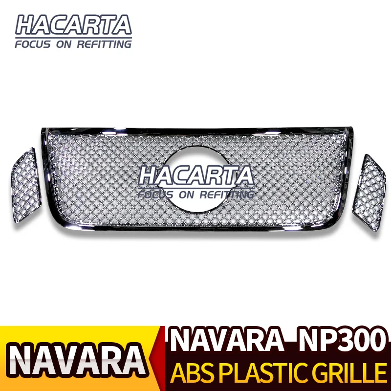 

Хромированный гриль для NAVARA NP300 D23 2015-2019