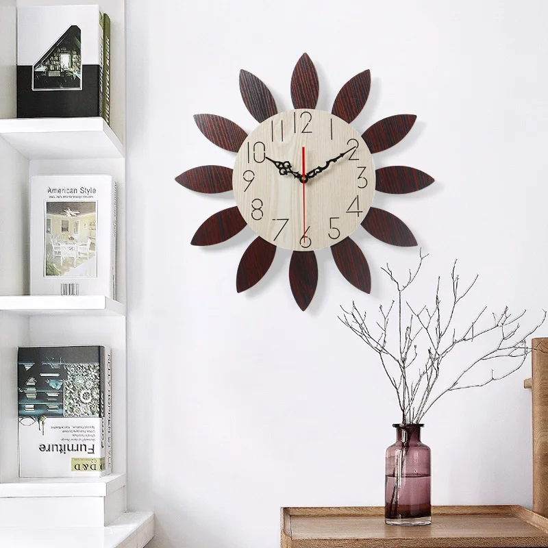 

Nordic personalized wall clock living room modern simple creative silent fashion household wall clock art clock restaurant wall
