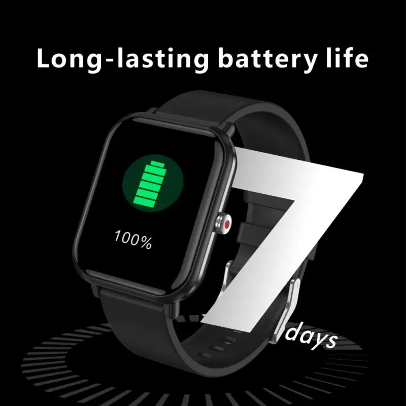 Смарт-часы Q9 Pro 1 7 дюйма Bluetooth пульсометр SpO2 | Электроника