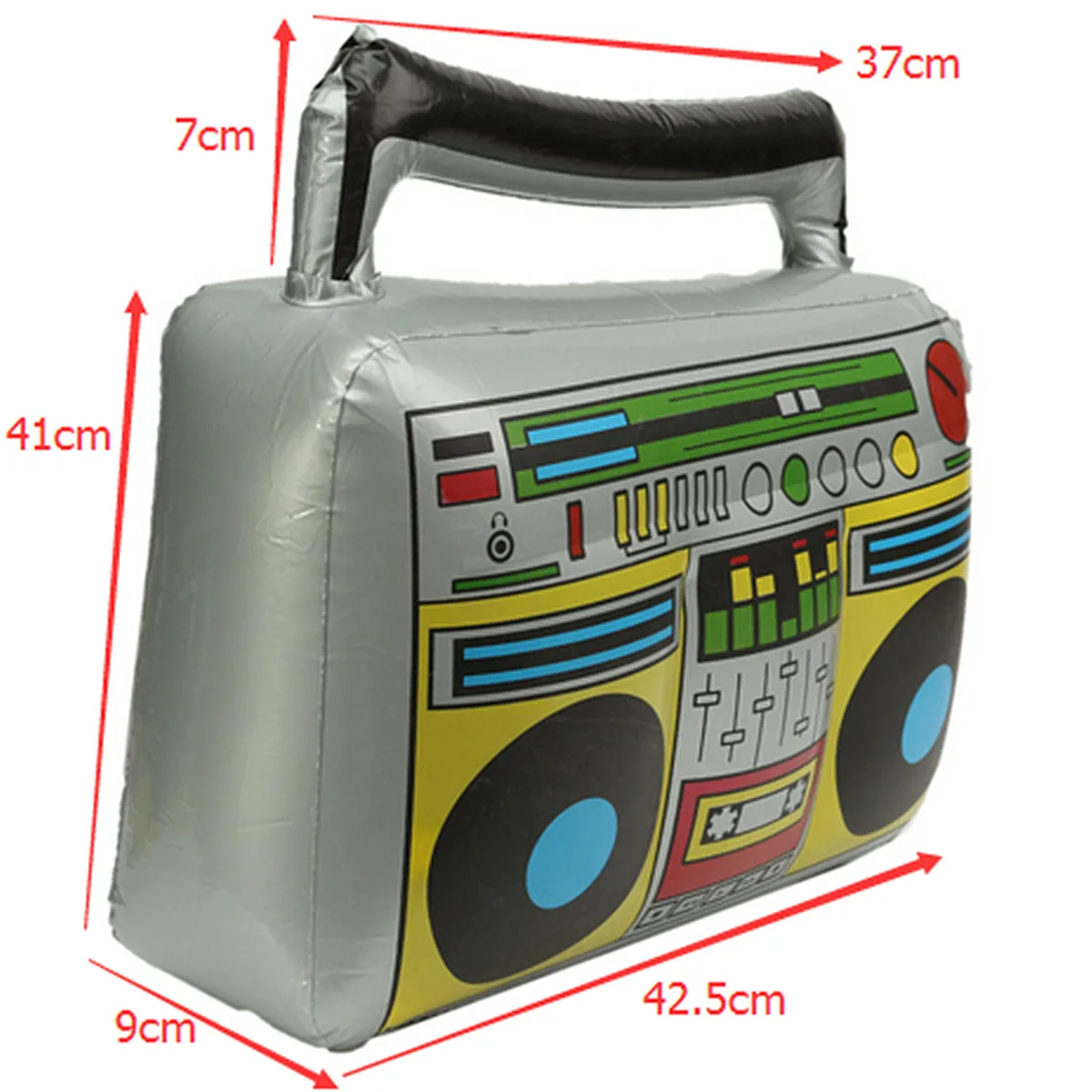 1 шт. необычный инструмент надувные игрушки Гитара микрофон радио надувная