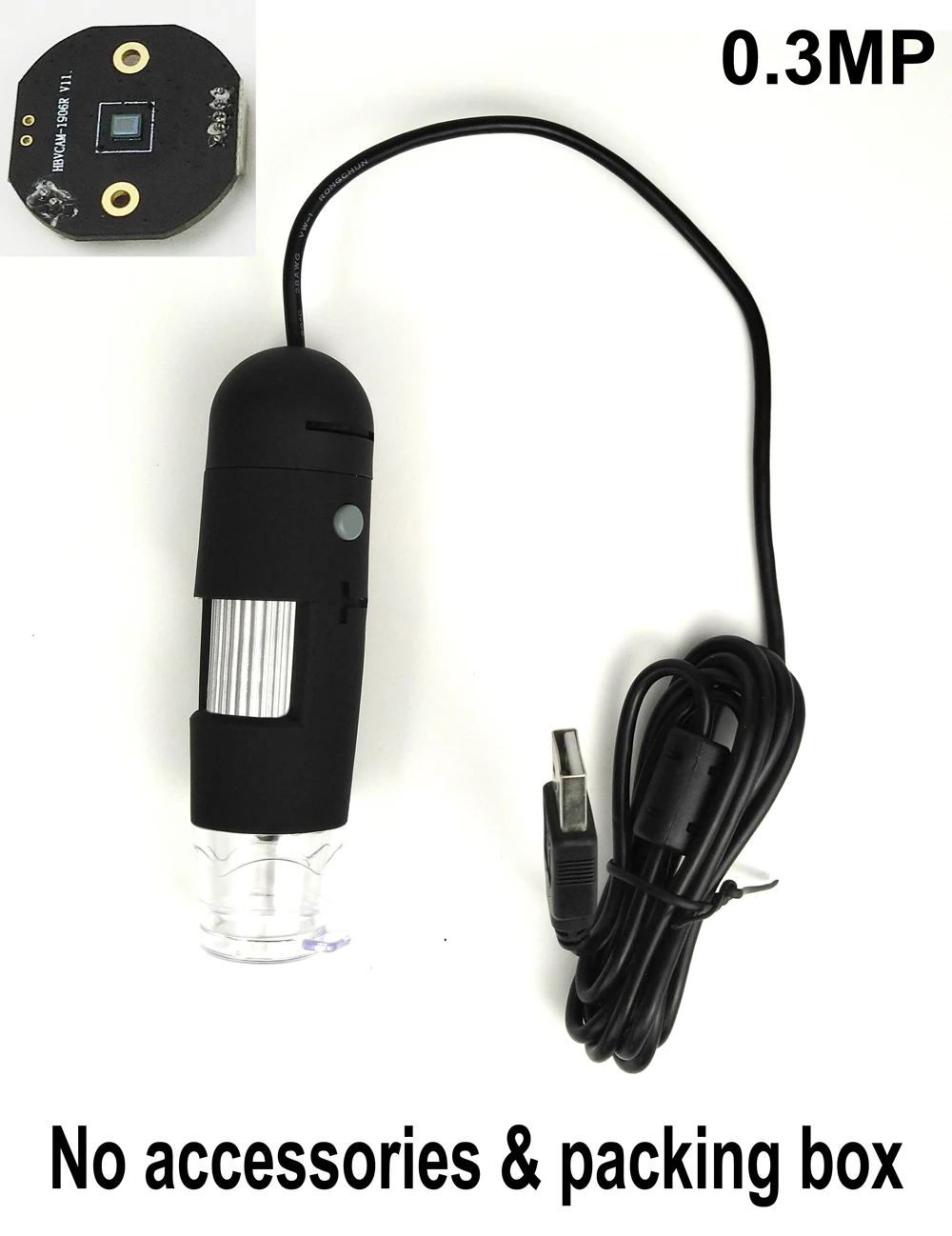 0.3MP No accessories USB цифровой микроскоп поддержка мобильного телефона и ПК - Цвет: 0.3MP No accessories