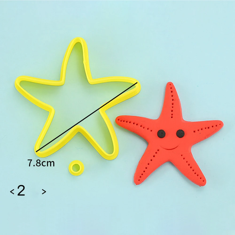 

Marine Animals Mold Octopus Starfish Dolphinscrabs Whales Goldfish Shapes Molds For Kitchen Party & Holiday Kitchen Baking Tool