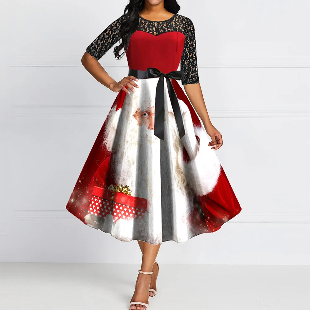 Милое винтажное платье трапециевидной формы с принтом героев мультфильмов