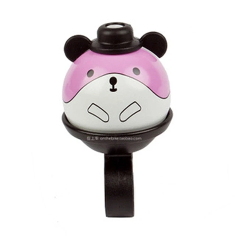 Cute Cartoon Panda Head Bike Bell Children Balance Car Bicycle Hand Press Small Bells Easy Operation Sports and Entertainment | Спорт и