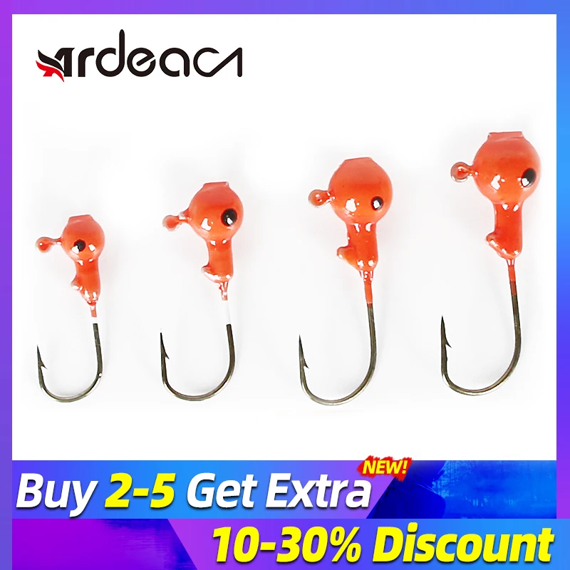 ARDEA рыболовный крючок 1 8 г/3.5g/5g/7 г Круглый свинцовый с одной колючей головкой