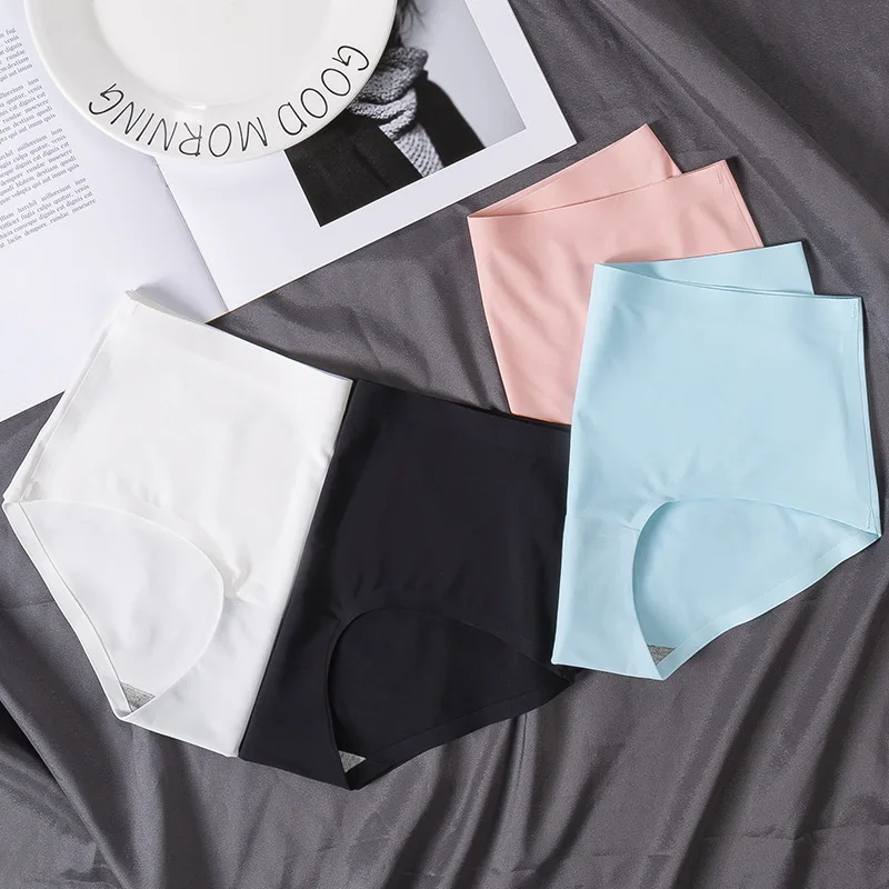 4XL женские сексуальные бесшовные трусики дышащие полые трусы размера плюс
