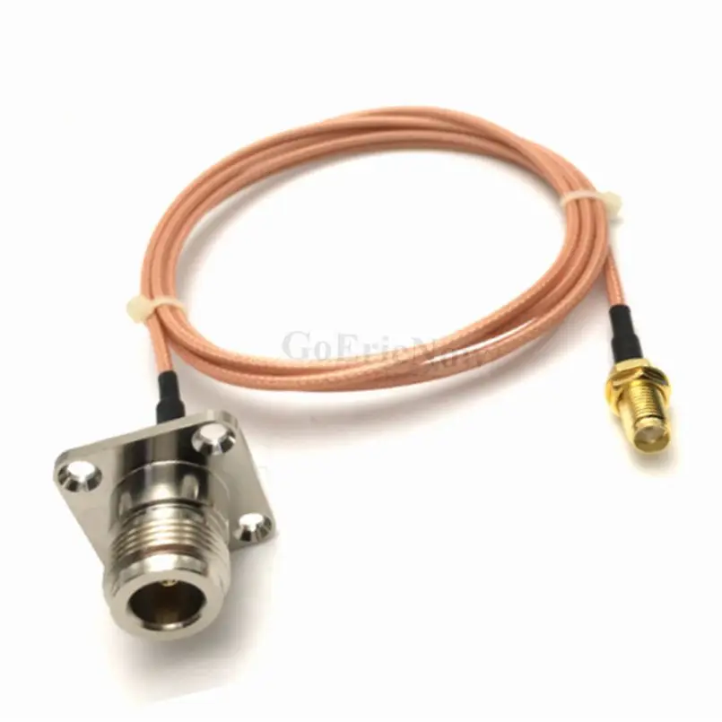 5pcs RF Coaxial 50ohm N Female Flange to Straight /Right Angle SMA/RP SMA Female/ Male RG316 Cable Connector (15cm) - купить по