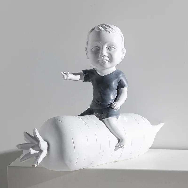 

Современный гламурный винтажный домашний декор, модная фигурка в скандинавском стиле для спальни, подарок на день Святого Валентина, аксес...