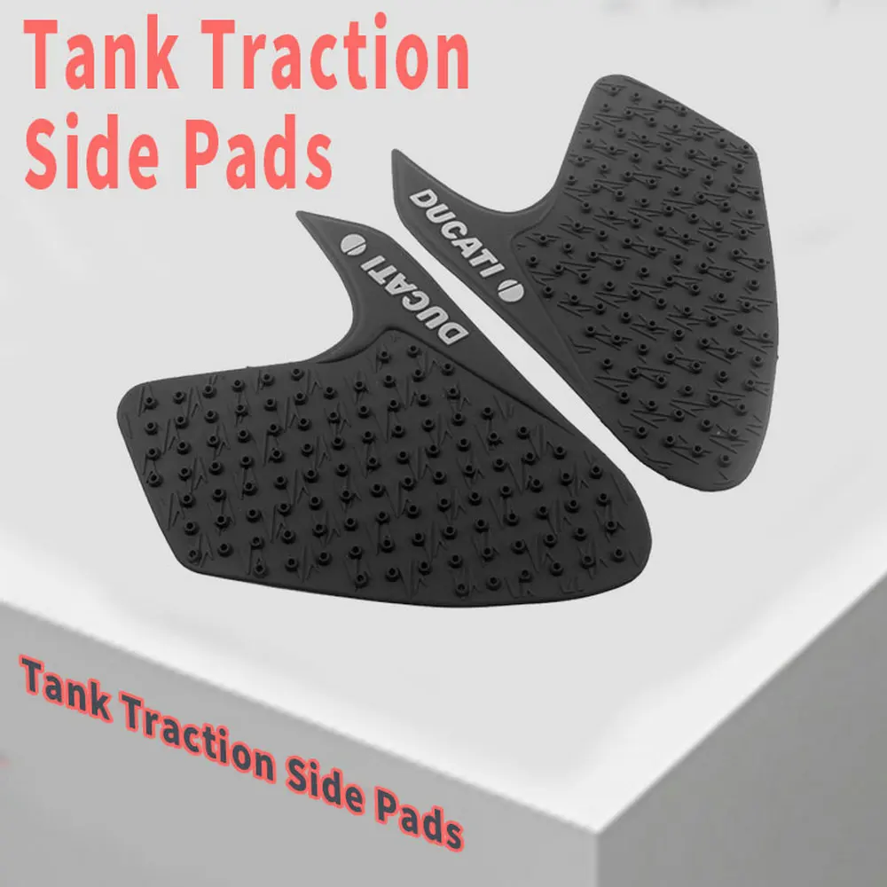 Защитная накладка на бак мотоцикла Наклейка газовый коленный захват Тяговая