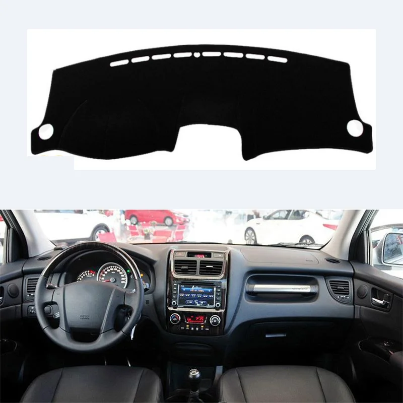 

For Kia Sportage 2007-2016 Right and Left Hand Drive Car Dashboard Covers Mat Shade Cushion Pad Carpets Accessories