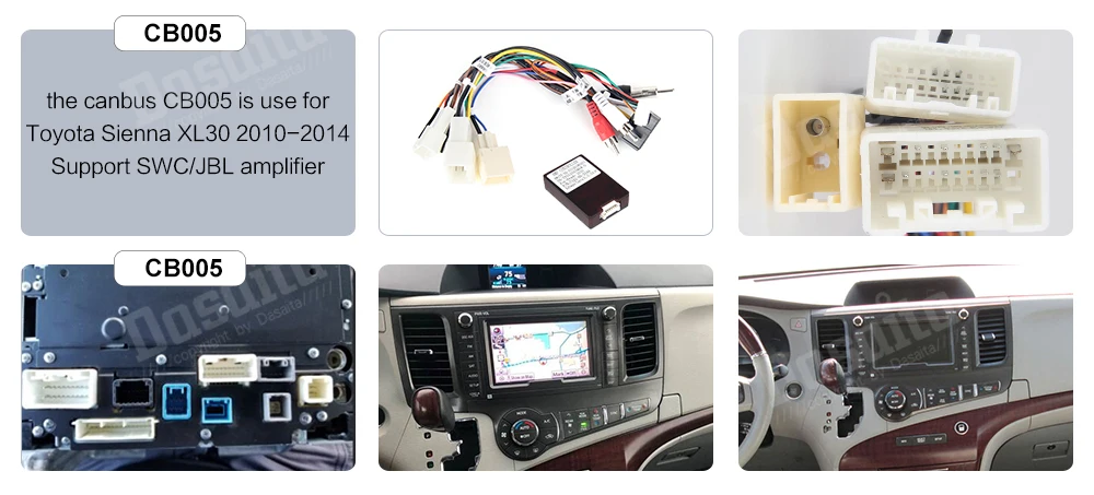 Dasaita " ips 1 din автомагнитола Android 9,0 DSP для Toyota Sienna XL30 2010 2011 2012 2013 gps навигатор 4 Гб ram