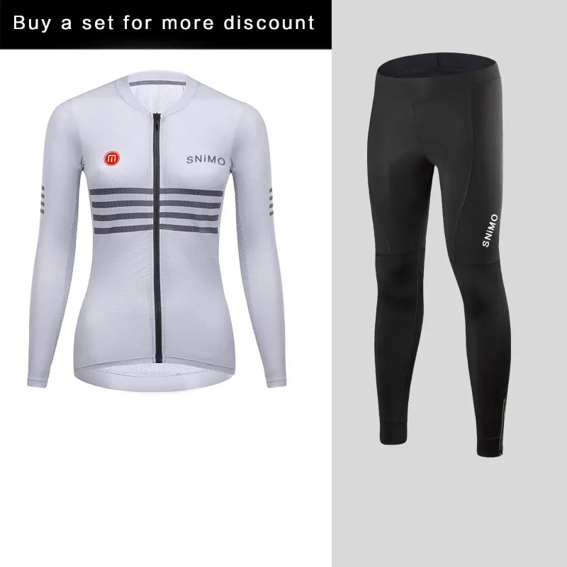 Женская одежда для велоспорта профессиональной езды на велосипеде белые и серые