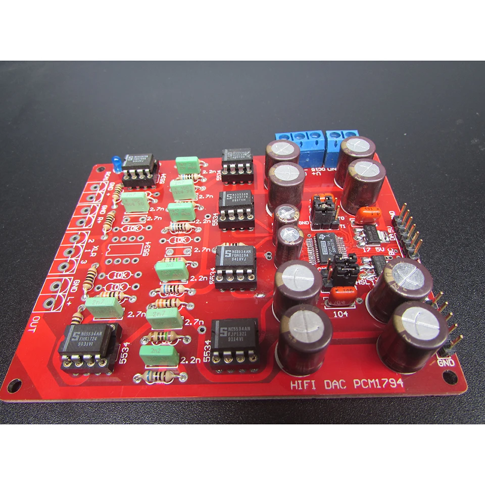 Nvarcher PCM1794 DAC декодер модуля 192k 24 бит дискретный сбалансированный выход три группы