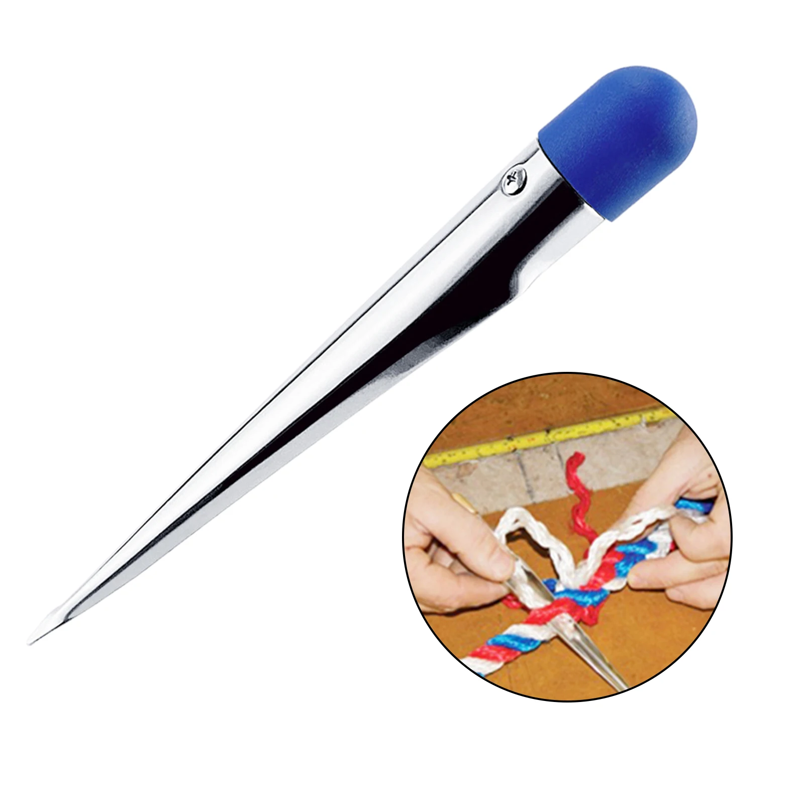 

Stainless Steel Rope Splicing Spike with Nylon Handle for Marine Boat Accs