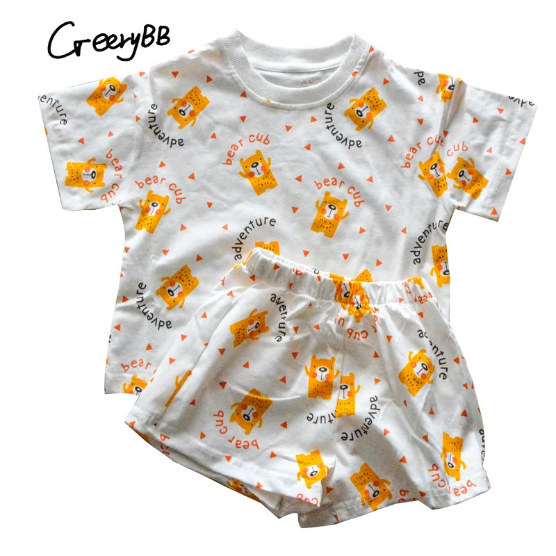 

Teens Fashion Clothing Sports Suit Girls Clothes Set Summer Pullover Tshirt + Shorts t Shirt Two pieces Boutique Outfits