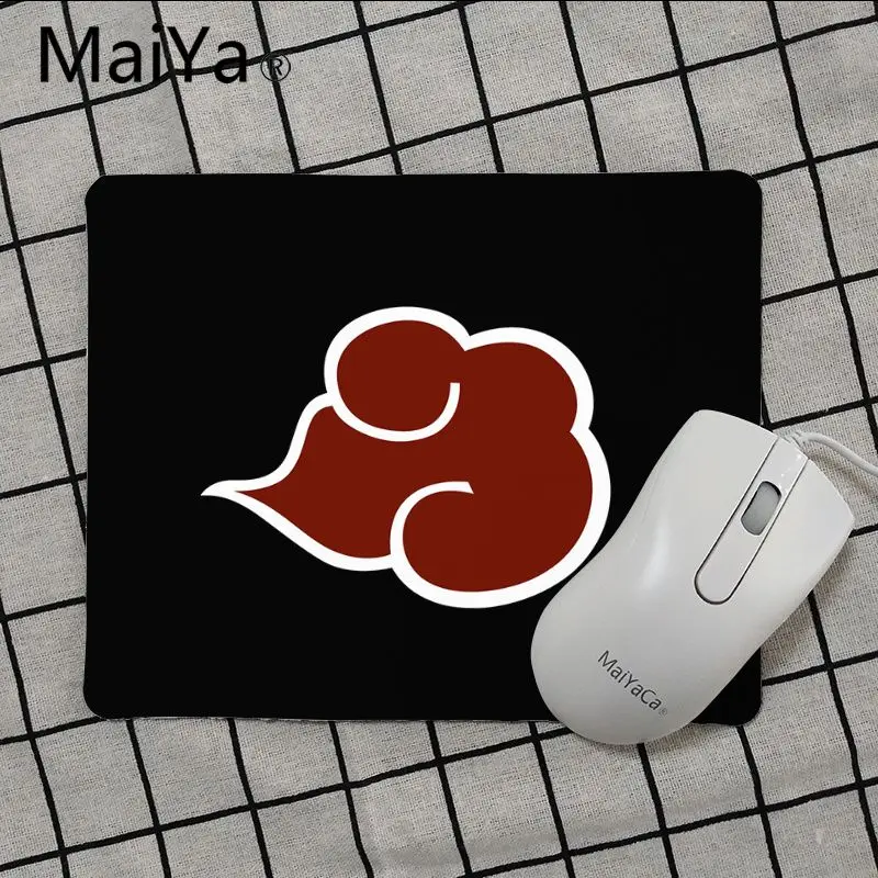 Maiya высокое качество Akatsuki Наруто Аниме резиновая мышь прочная настольная коврик