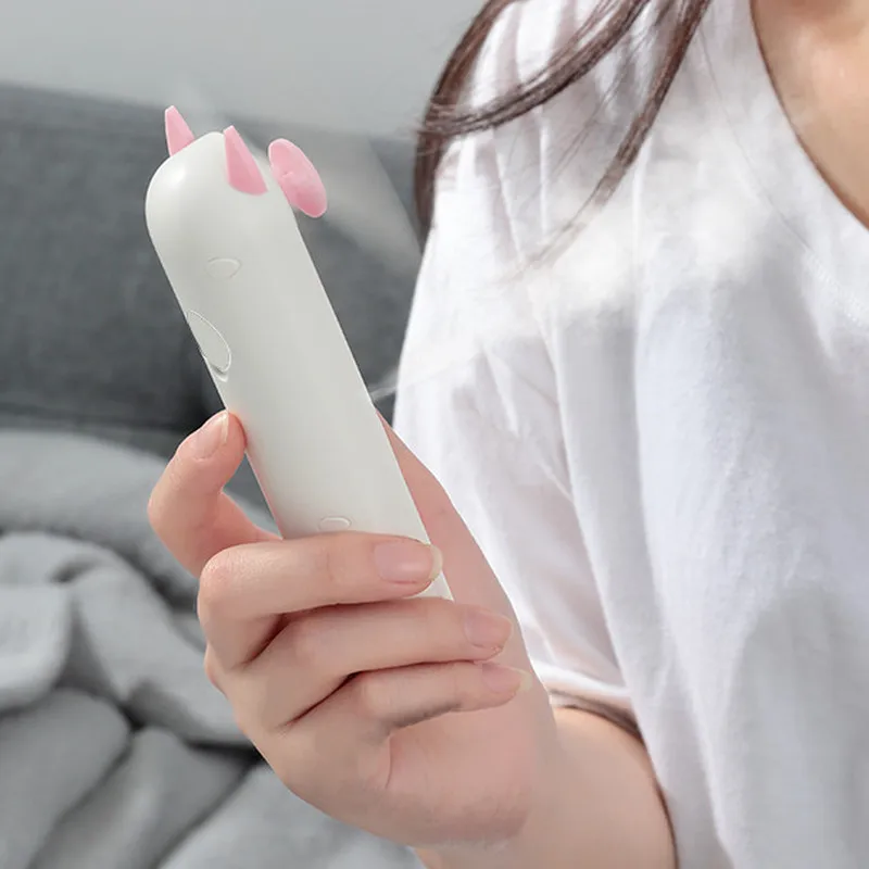 

Portable 2 In 1 Water Spray Mist Fan Electric USB Rechargeable Handheld Mini Fan Humidifier Cooling Air Conditioner for Outdoor