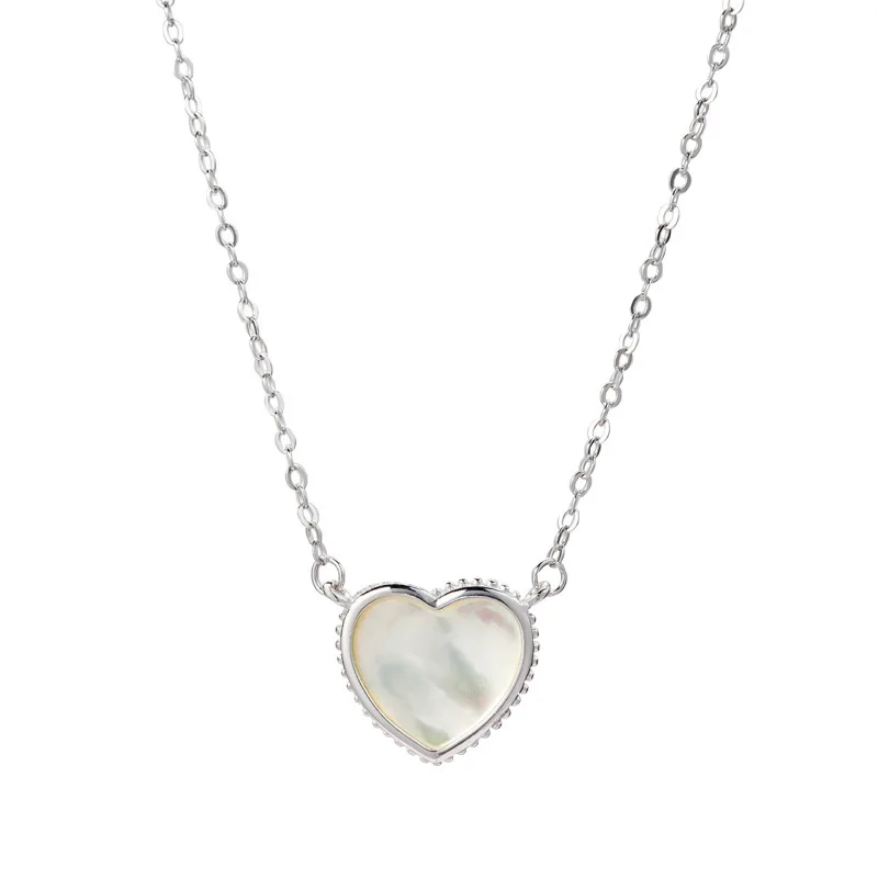 Подвеска в виде сердца из стерлингового серебра 925 пробы позолоченная цепочка