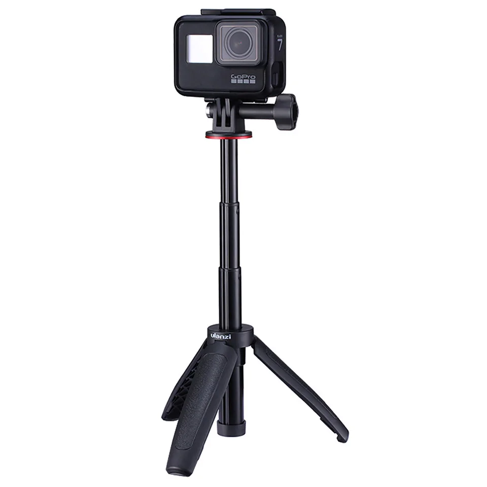 Выдвижная селфи палка штатив для экшн камеры GoPro Hero 8 черный мини переносной столб