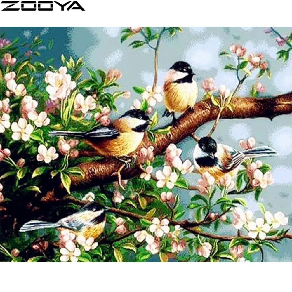 ZOOYA 5d diy Алмазная вышивка крестиком инкрустированные алмазные Вышитые животные