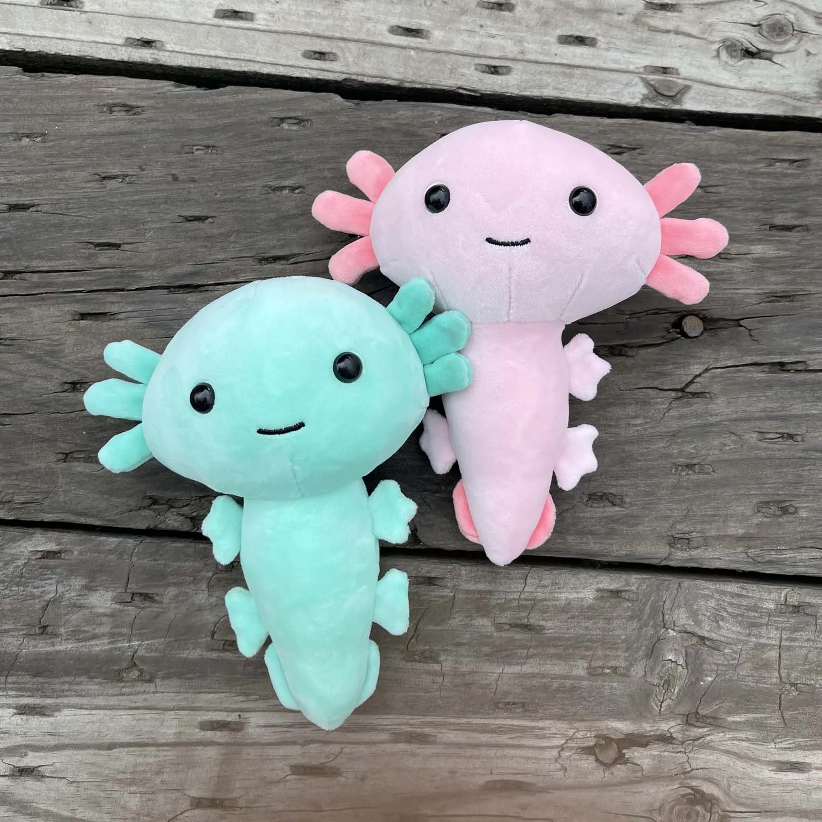 

Плюшевая игрушка Kawaii Axolotl, мультяшное милое животное, мягкая плюшевая кукла для детей, день рождения, конфетная игрушка 20 см, Axolotl