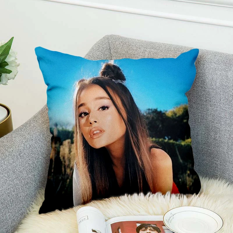 Ariana Grand декоративный чехол из полиэстера для подушки диванной стиль 3 | Дом и сад