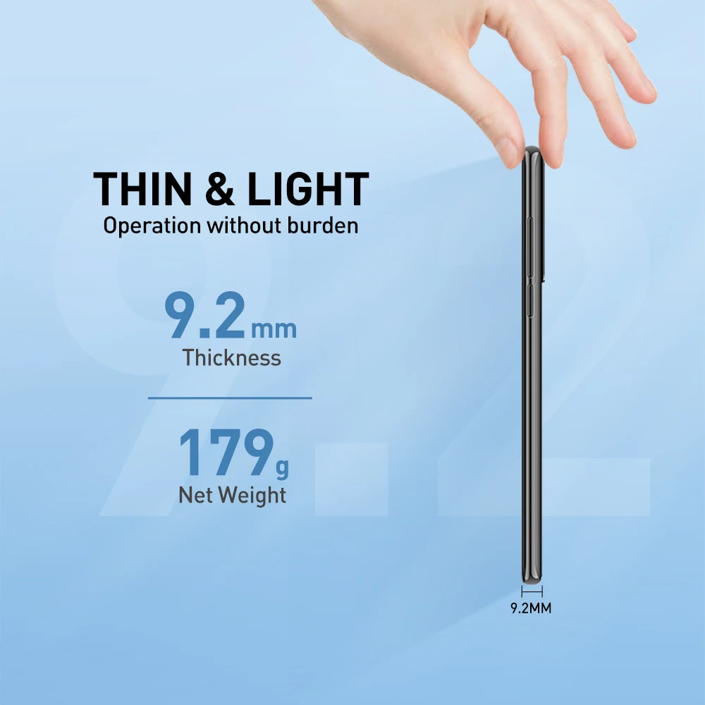 UNIWA M6501L Mobile Phone 6.52 Inch Screen 1G RAM 16G ROM Android 6.0 MTK6735 Smartphone Dual SIM 2700mAh Cellphone