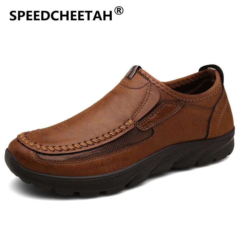 

2021 New Fashion Handmade Retro Leisure Loafers ShoesMen Casual Shoes Loafers Sneakers Zapatos Casuales Hombres Men Shoes