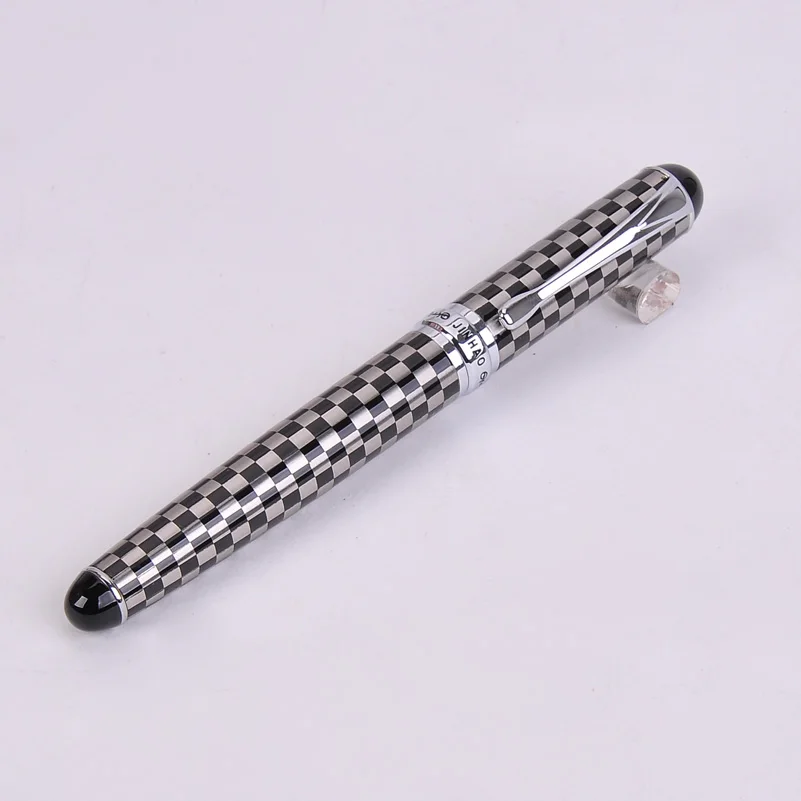 Благородный Jinhao 750 Королевский серебряный зажим розовое золото/серебро/черный 11