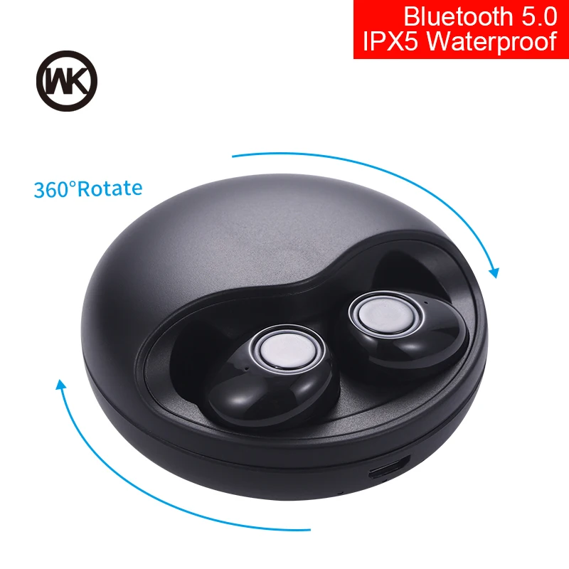 WK K10 наушники вкладыши TWS с 5 0 Bluetooth туры Беспроводной 3D стерео наушников и