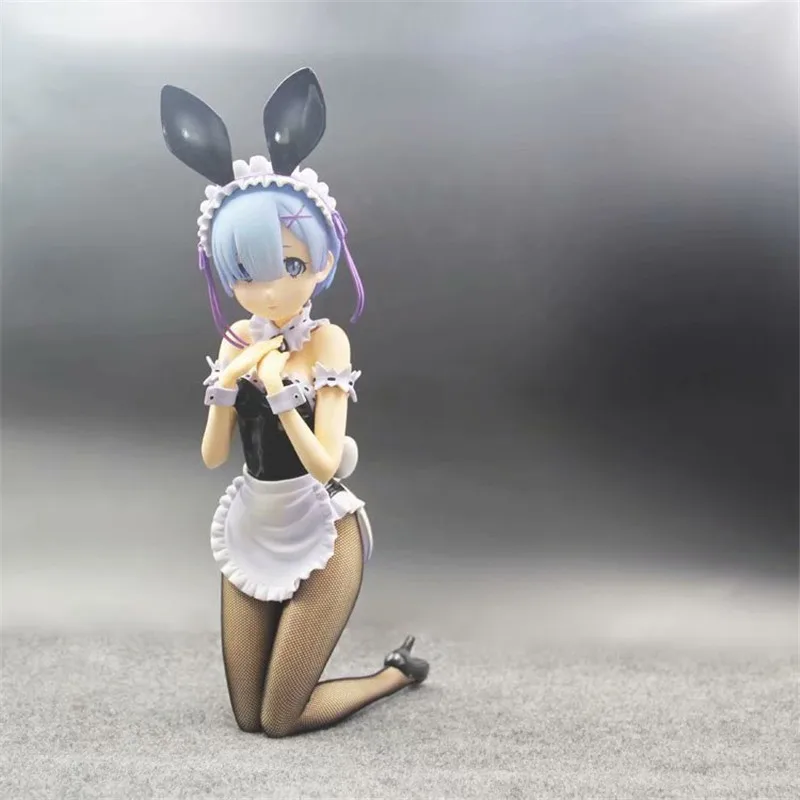 Re: жизнь в другом мире от Zero Rem/Ram Bunny Ver. ПВХ кролик девочка кукла Фигурка Коллекция Модель игрушки