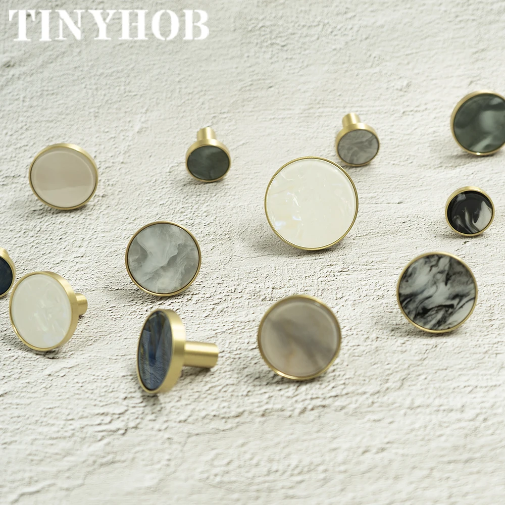 1 шт. минимализм ручки для шкафа простые европейские латунные груди ящика