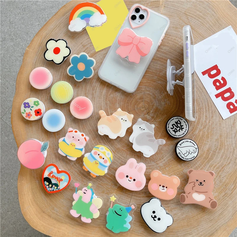 попсокет на телефон подставка для телефо Милый мультфильм расширение стенд