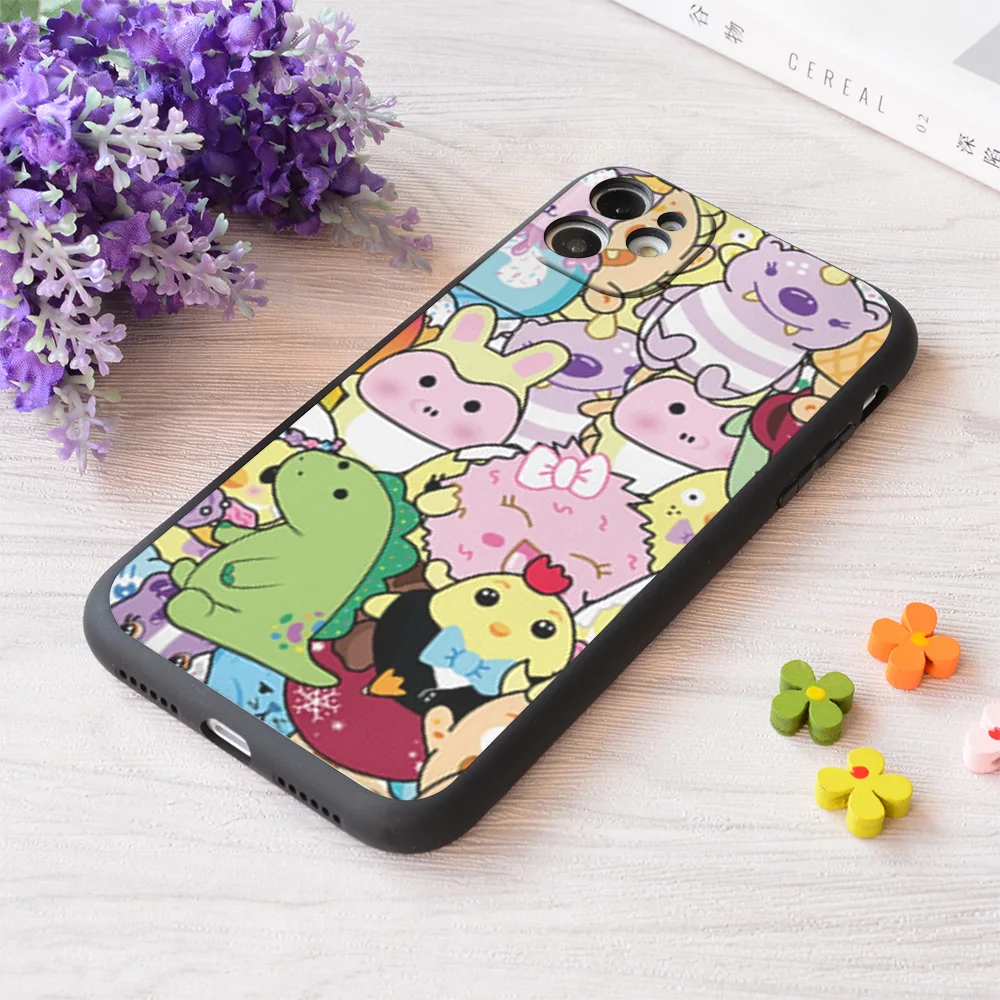 

For iPhone Cute Art Of Moriah Elizabeth Print Soft Matt Apple Case