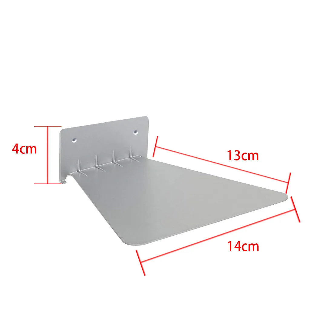 HKML плавающая металлическая книжная полка для хранения и отображения ваших