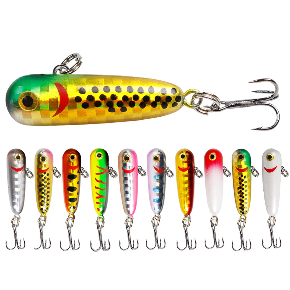 

Plastic Pencil Popper Fishing Lures 3.5cm 2.3g Top Water Long Casting Wobblers Artificial Hard Bait For Bass Pike Pesca