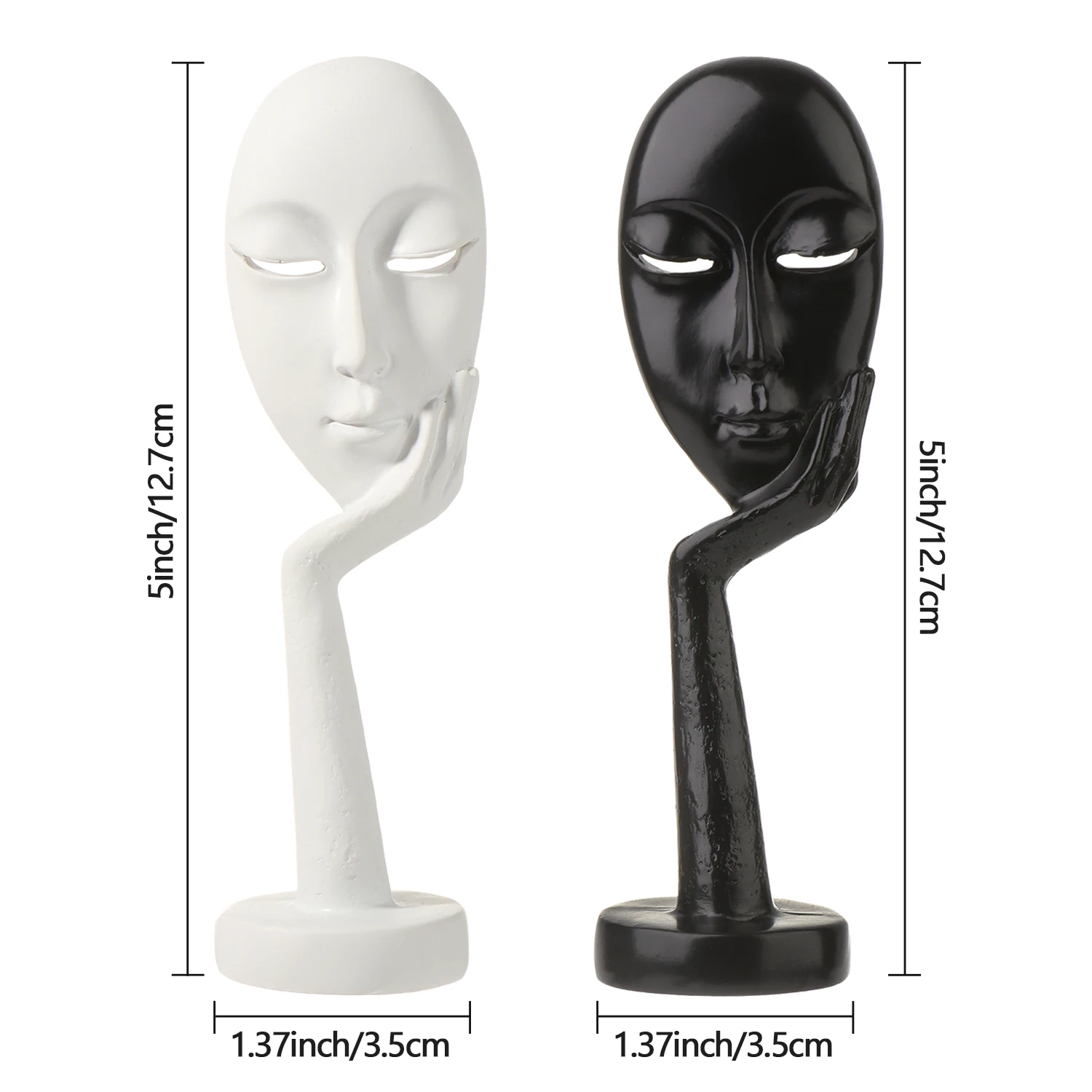 Статуэтка для резьбы по лицу женщины настольное украшение скульптура мышления