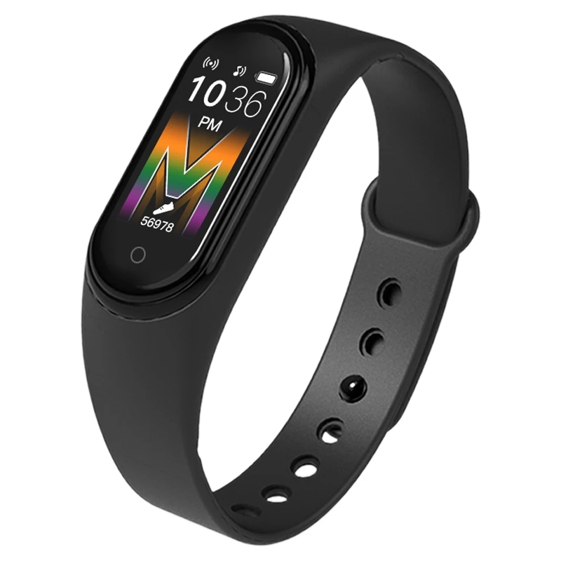 Смарт часы M5 мужские спортивные с Bluetooth фитнес трекером|Смарт-часы| |