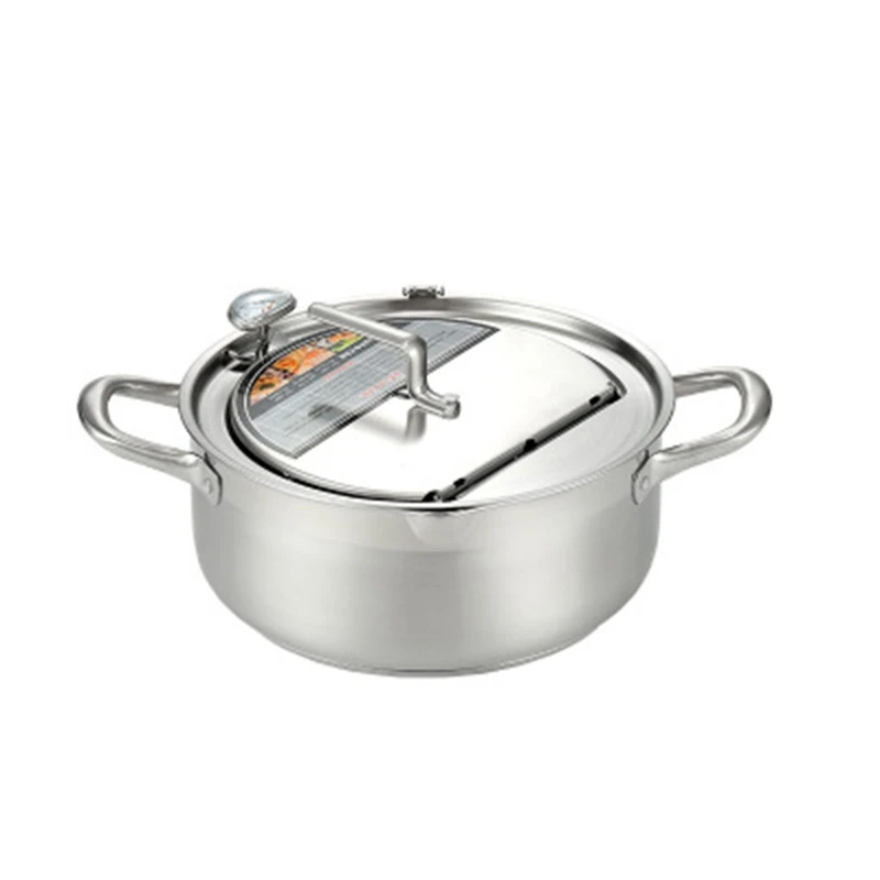 Японский Стиль глубокая сковорода горшок термометр темпуры для жарки Контроль