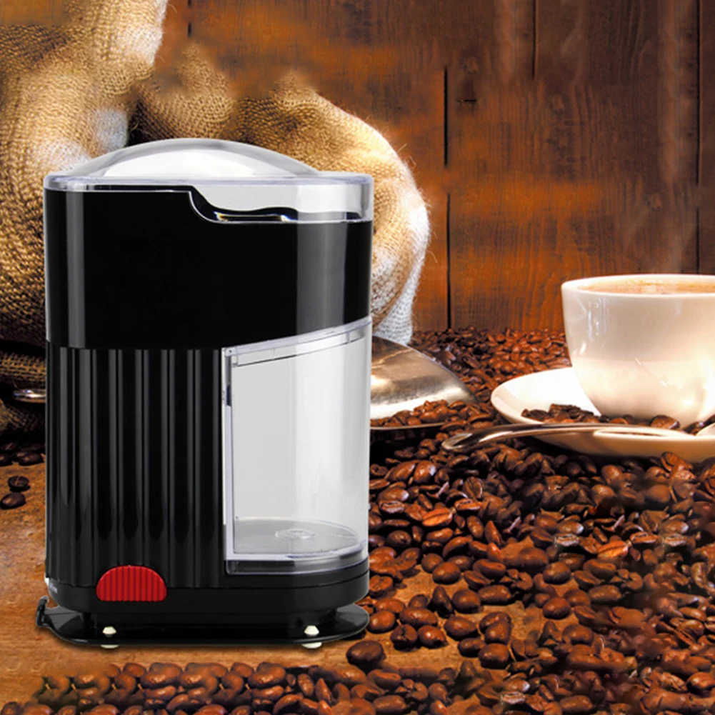 

120W Electrical Medicinal Powder Easy Operate Kitchen Stainless Steel Maker Mill Bean Coffee Grinder Adjustable Grinding