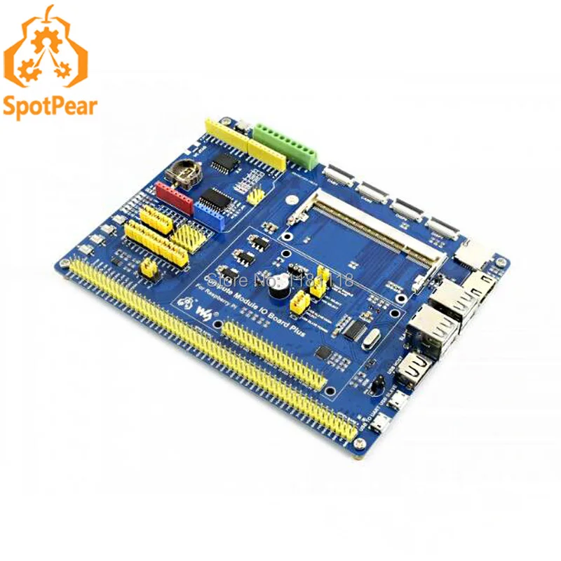 

Компьютерный модуль io board plus, для raspberry pi cm3/cm3l/cm3 plus/cm3 plus lite
