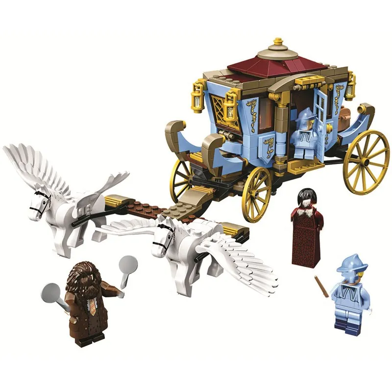 Волшебные строительные блоки совместимые с замком Волдеморт 75948 детские игрушки