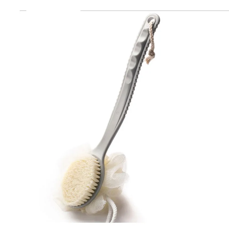 

Long-Handled Bath Flower Two-In-OIne Bath Brush Back Brush Bath Artifact Bath Bal Adult Bath Brush Bath Bathroom Accessories