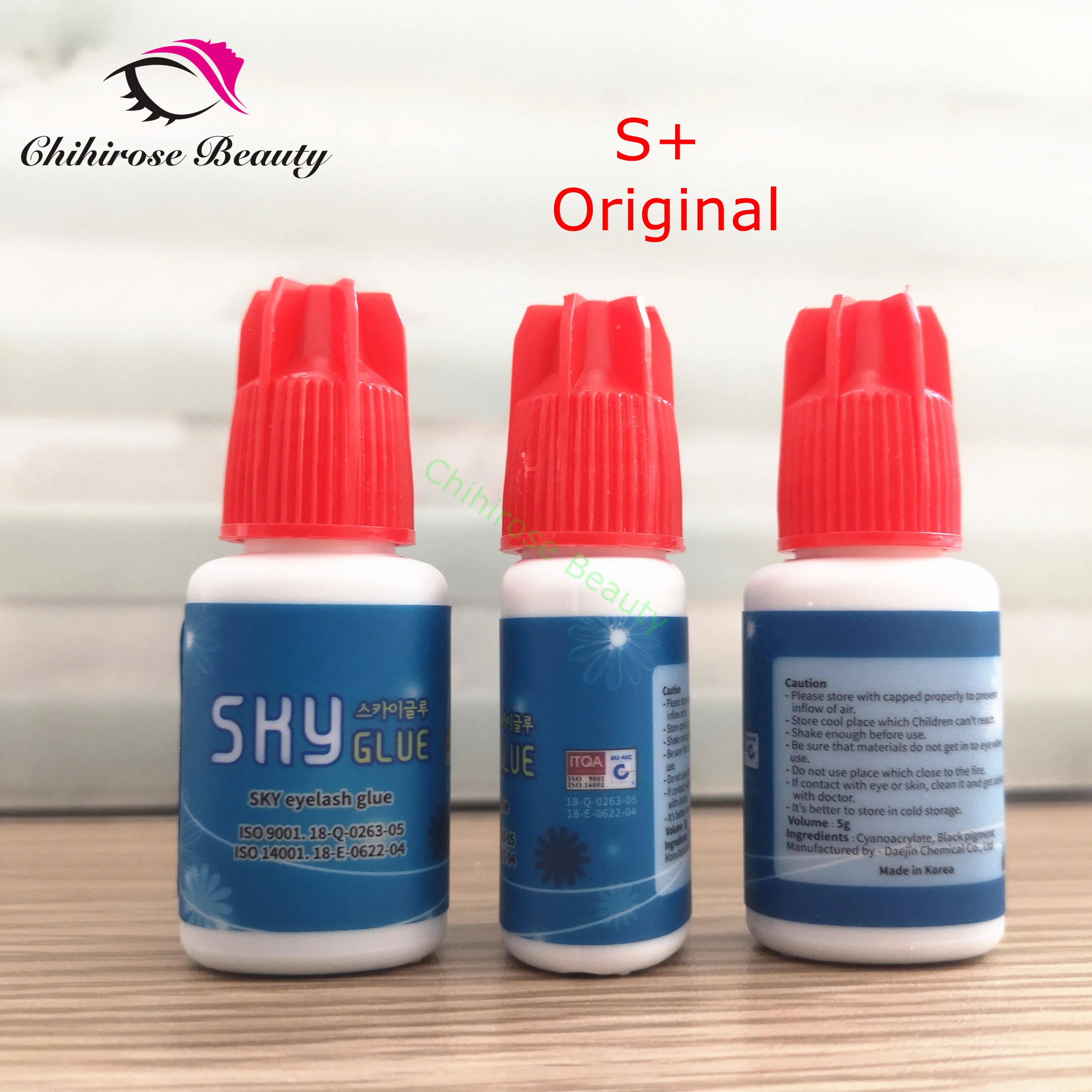 Клей Sky Glue s + для наращивания ресниц 10 бутылок 1 2S сушка самое мощное самый быстрый