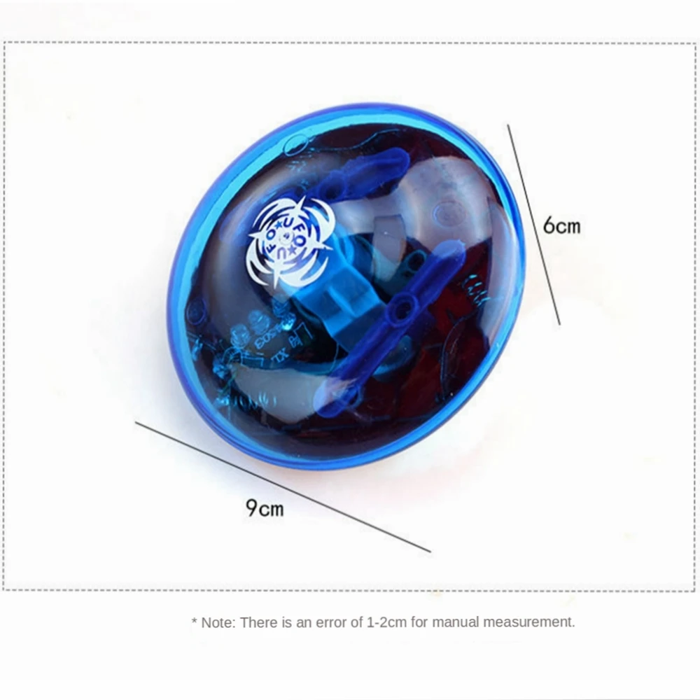 

Vertical UFO Gyroscope Children's Color Rotating Music Gyroscope With Key With Flash LED Spining Top