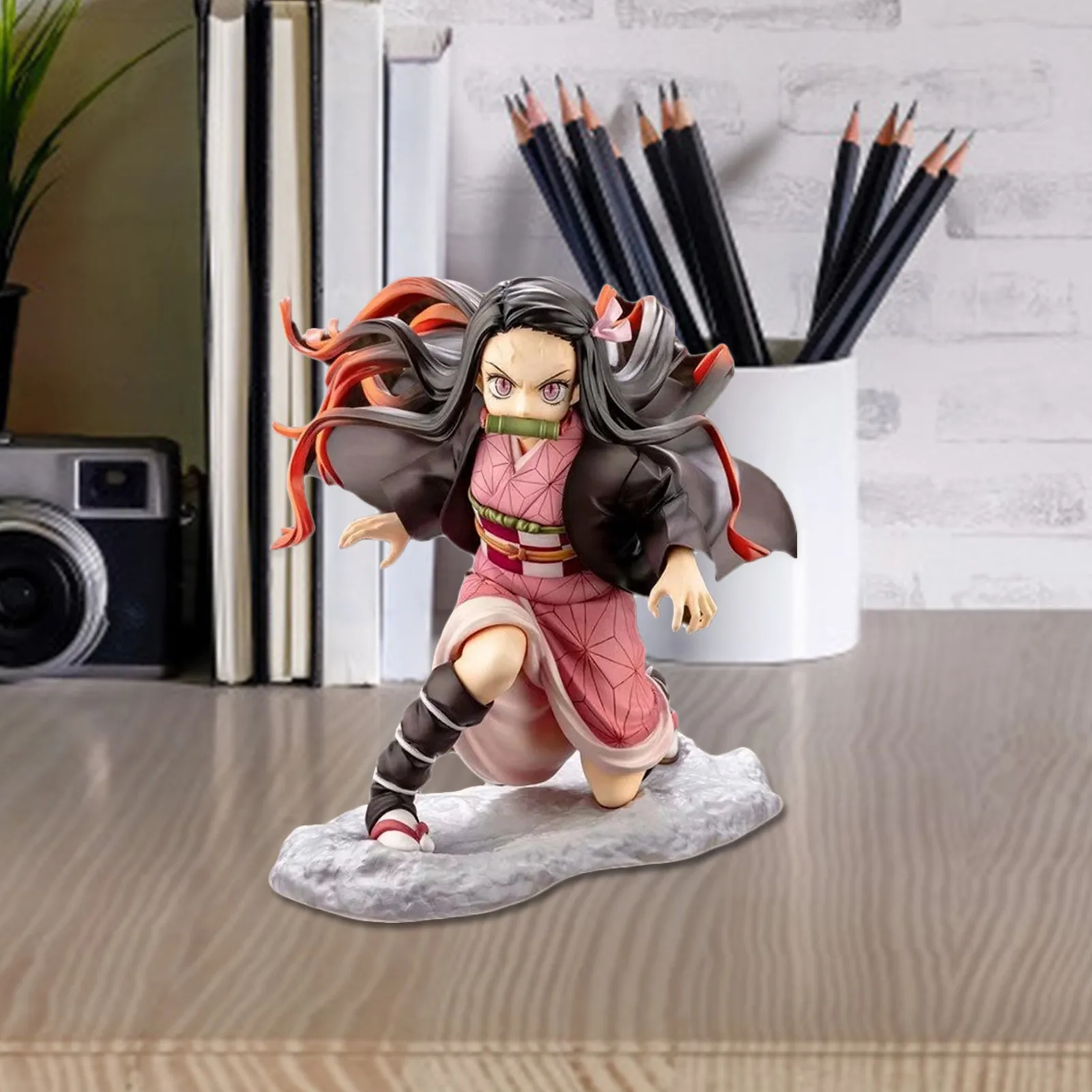 

Kimetsu no Yaiba Nezuko Figure Model Toy 15cm Anime Demon Slayer Figure Nezuko Cute PVC Figure Model Toys