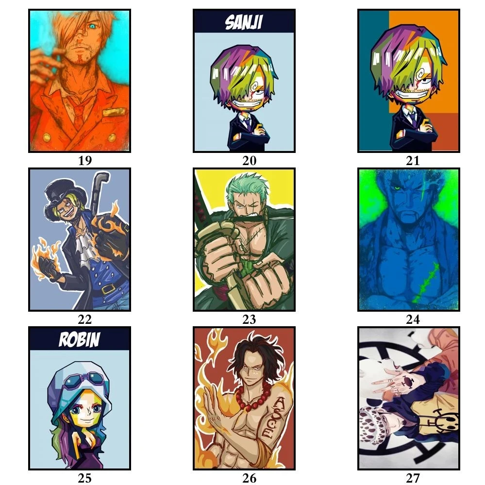 

Sauron Home Decoration Modular One Piece Poster Pictures Wall Artwork Whitepaper Canvas RobinPrints Painting Living Room Modern