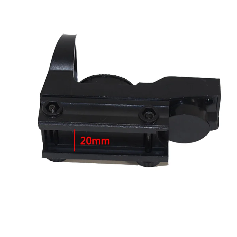 20 мм рельсовый прицел зеленая точка зрения 4 Сетка оптика голографическая