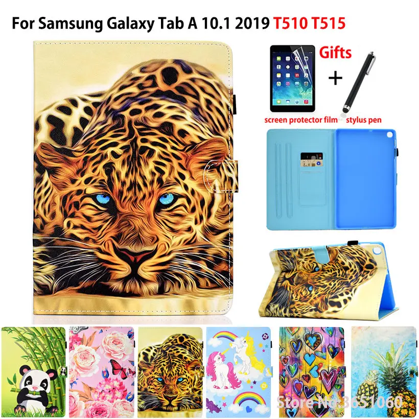 Чехол для Samsung Galaxy Tab A 10 1 2019 T510 T515 искусственная кожа | Компьютеры и офис