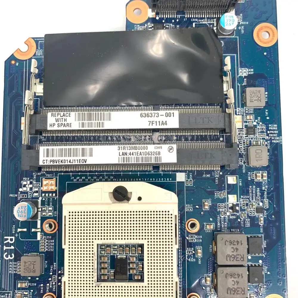 

636373-001 For HP Pavilion G4-1000 G6 G7 Laptop Motherboard DA0R13MB6E0 DA0R13MB6E1 MAIN BOARD HM65 DDR3 100% full tested